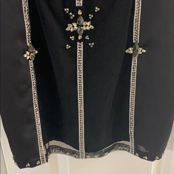 Black beaded dress - Picture 6 of 7